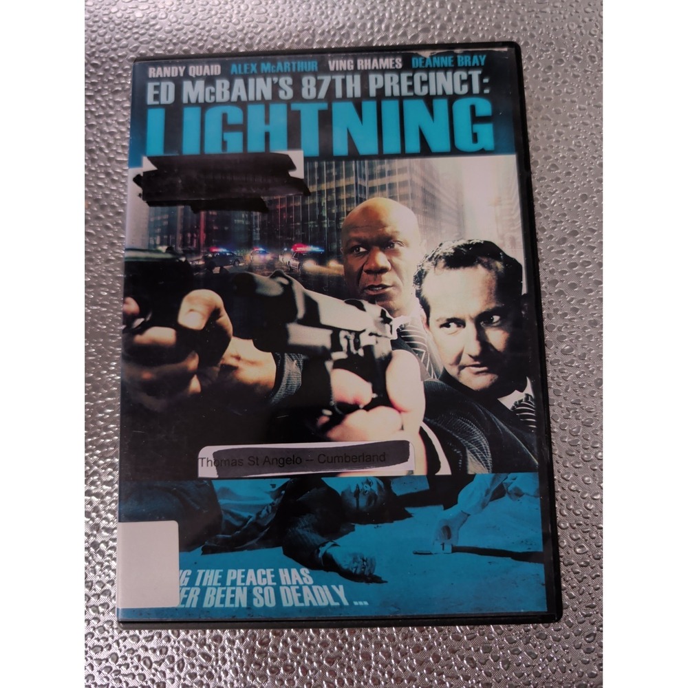 Ed McBains 87th Precinct: Lightning (DVD, 2010) VG